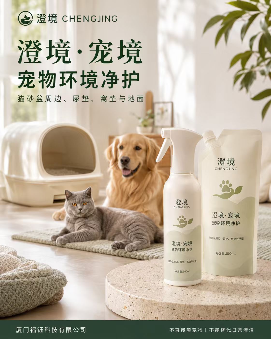 澄境宠境 宠物环境净护